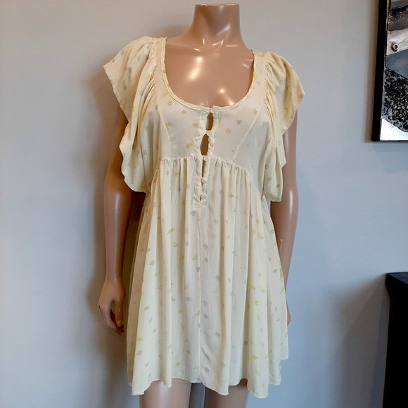 Seneca Rising Dresses & Skirts - ❌SOLD❌Seneca Rising Silk Floral Babydoll Dress